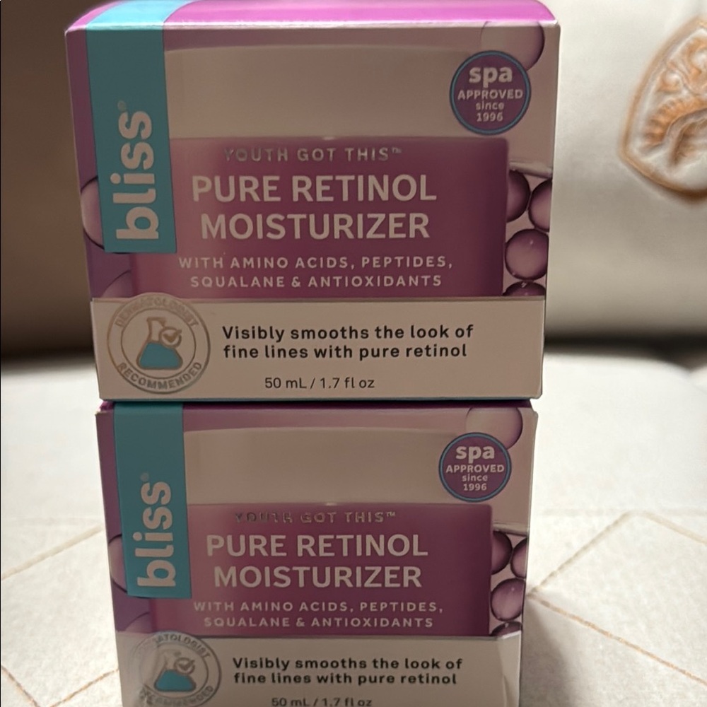 Bliss Pure Retinol Moisturizer - Price for one ☝🏽